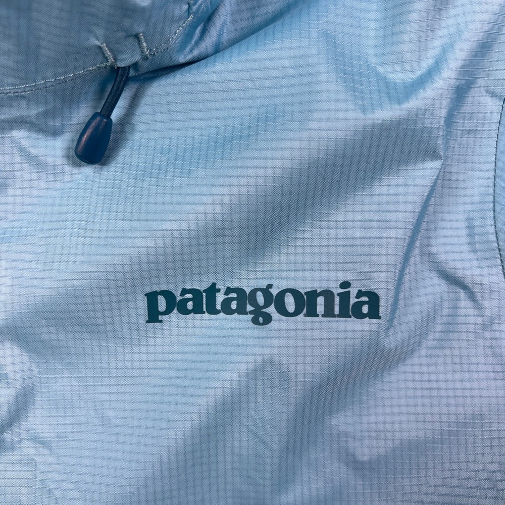 Patagonia Torrentshell Rain Jacket Womens S Blue Full Zip Hooded H2No Waterproof - Picture 9 of 13